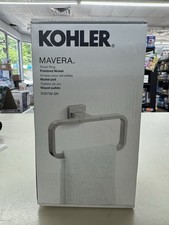 Kohler R35739-BN Mavera Towel Ring, Brushed Nickel
