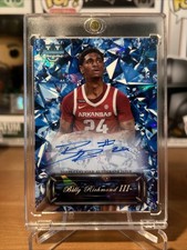 2024-25 Bowman Chrome Sapphire Billy Richmond III Selections Auto #SSA-BR