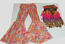 Forum Novelties Hippie Groovy Psychedelic Costume Big Bells Fringe Vest One Size