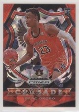 2020-21 Panini Prizm Draft Picks Crusade Red Ice Prizm Isaac Okoro #84 0c2