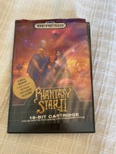 Preowned Phantasy Star II 2 (Sega Genesis) - w/Case but no Manual - Untested