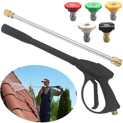 #ad High Pressure 4000PSI Pressure Power Washer Gun Spray Wand Lance W Nozzles Kit $28.90