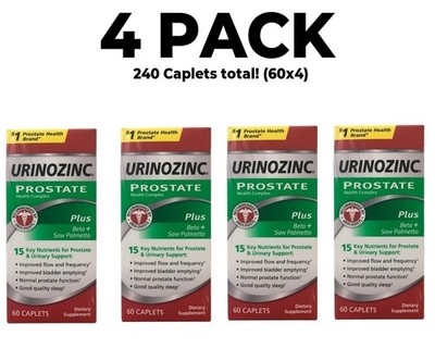 Prostate Plus, 4 PACK, Clinical Strength Saw Palmetto & Beta Sitosterol