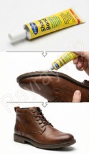 Shoe Bond Glue 30ml forms permanent waterproof barrier leather vinyl rubber B09