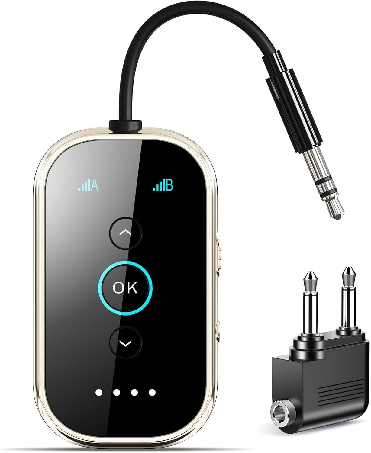 Trasmettitore Ricevitore Bluetooth 5.4 Adattatore Audio 2-in-1 Jack TV