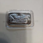 .999 Fine Silver - 1 oz SilverTowne Retro Eagle Bar