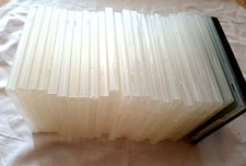 24/pcs CD/DVD disc empty Box Semi-Transparent Plastic Hard Case Storage