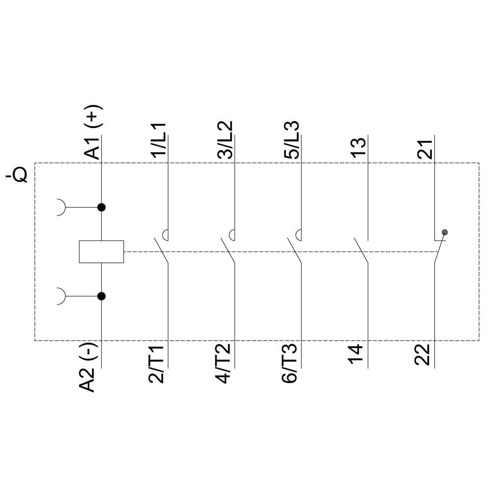 Contacteur Siemens 3RT2025-2BB40 Solution pour Commande de Pompe et Moteur - 3