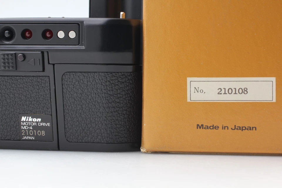 [近乎完好带盒]尼康 MD-4 电机驱动器适用于 F3 F3HP F3P 日本制造 — 第 3/4 张图片