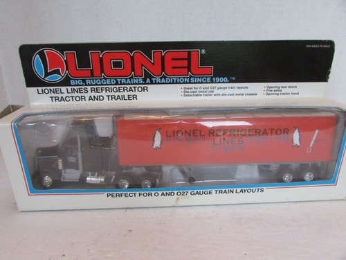 Lionel 12891 Lionel Lines refrigerador tractor y remolque diecast en caja usado B19 | Zustand: New