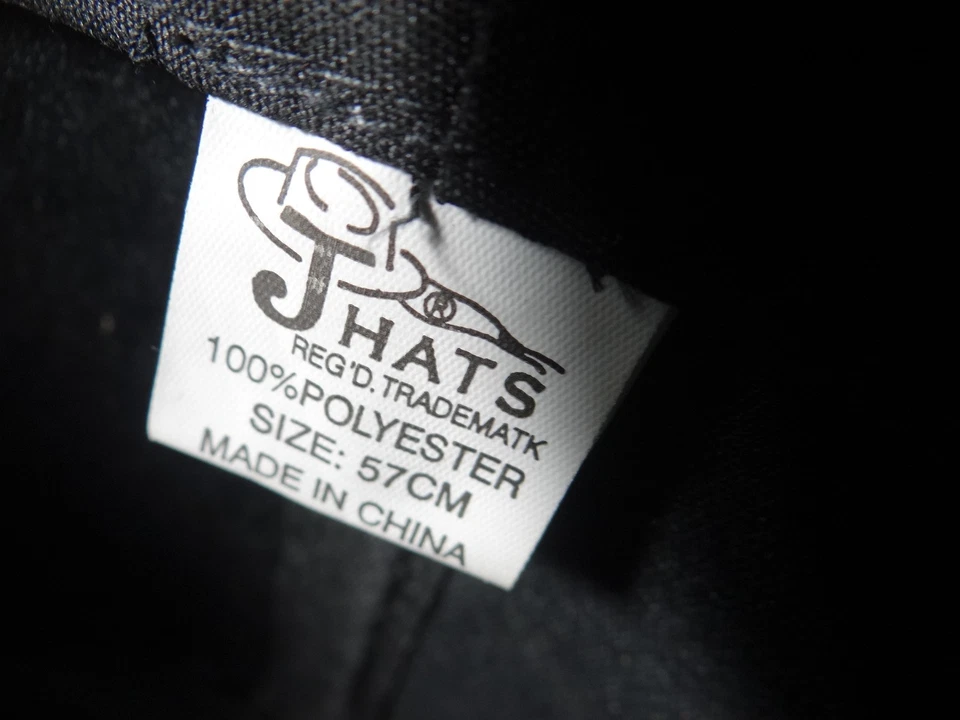 Sombreros J Unisex Tamaño Mediano Estampado Leopardo Pastillero Borlas Sombrero De Colección Años 60 Foto 3 de 4