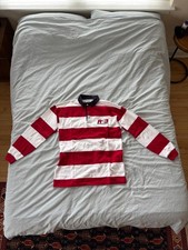 Rowing Blazers x Men In Blazers Red White Striped Rugby Shirt USMNT Soccer
