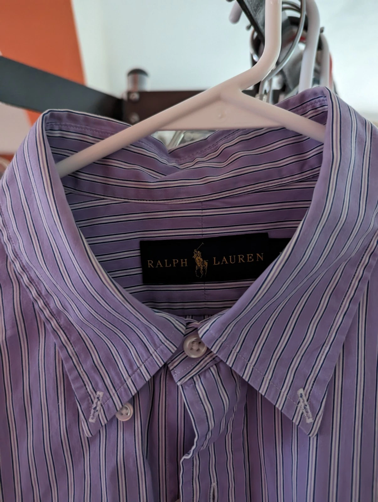 Polo Ralph Lauren Large Button-Down Short Sleeve Shirt collared shirt