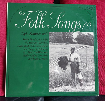 Various   Topic Folk Songs Vinyl LP Compilation Sampler 2 33rpm 1966