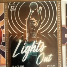2022-23 Panini Donruss Optic Lights Out Insert Ja Morant #2 Grizzlies Basketball