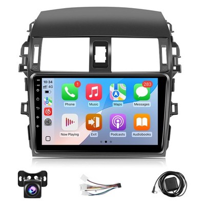 For 2009-2013 Toyota Corolla Carplay Radio Backup Cam Stereo Head Unit FM RDS