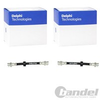 2X Delphi Bremsschlauch 143Mm Hinten Innen Passend FüR Seat Cordoba Ibiza VW POL