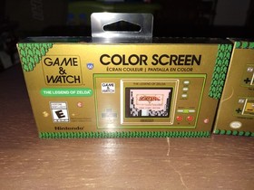 2 Nintendo Game & Watch The Legend of Zelda Handheld Systems Color Screen Sealed