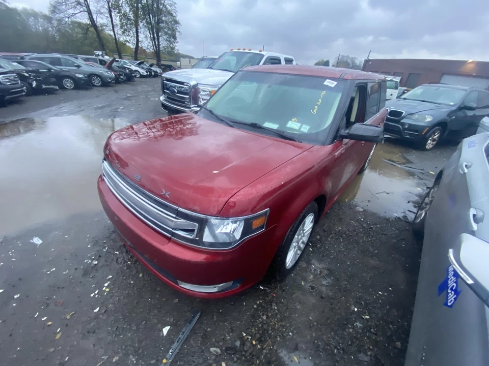 Б/у правый задний фонарь в сборе подходит: 2014 Ford Flex со светодиодной серебристой рамкой отделка Rig - Изображение 2 из 4