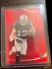 2023 Panini Prestige Hunter Renfrow #154 Xtra Points Red 255/599 Raiders