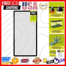 Fresh Air Screen Cover, Secure and Durable Metal Mesh Cover for Reptile Terra...