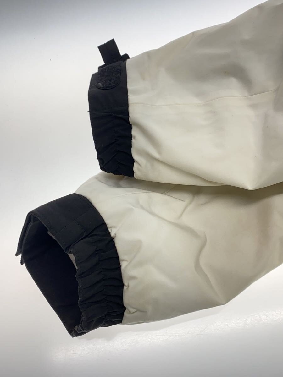 Schott Down Parka M White Polyester  with Stains - image 5