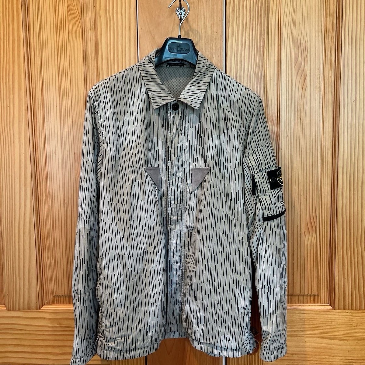 jacket firmament stone island reflective camouflage jacket