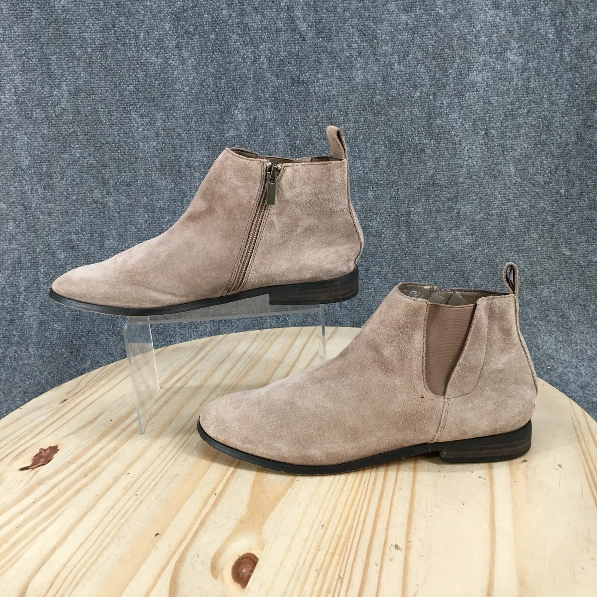 Chaussures Plates Marron Foncé Lands' End Taille UK 5 - Occasion