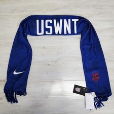Nike USA Womens USWNT Blue Double Sided Scarf