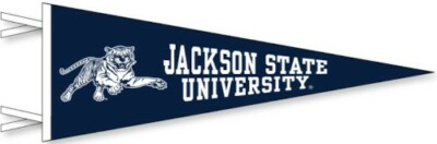 Jackson State University Wool Felt Pennant - 9 x 24