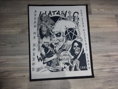 Slayer Patch Backpatch Back Patch Thrash Metal Sepultura Sarcofago Exodus *