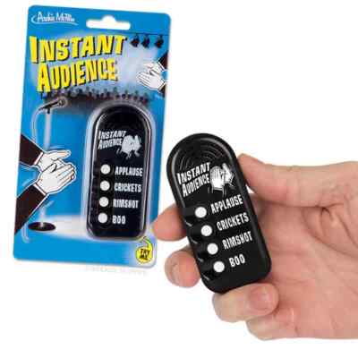 Sofortiger Publikum Applaus & BOOs Neuheit Fernbedienung Archie Mcphee tolles Geschenk 