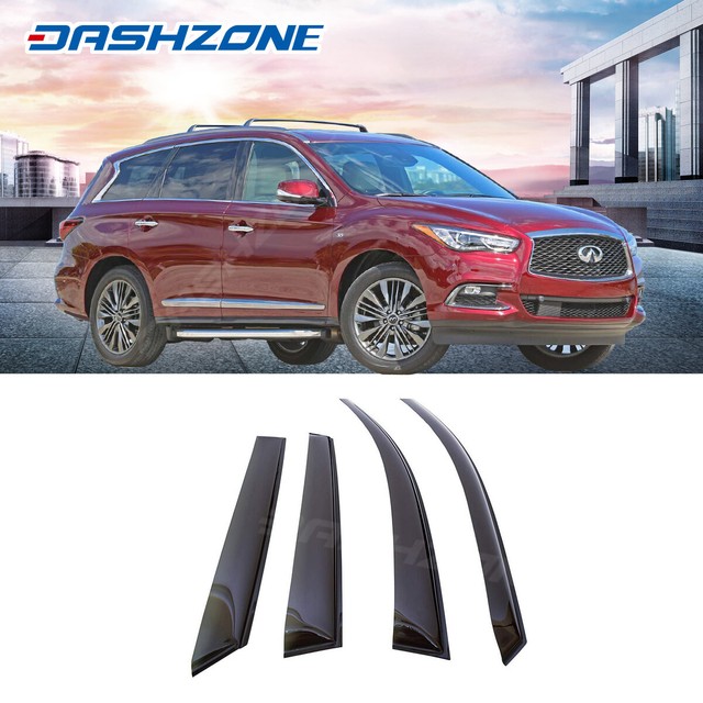 Window Visors Rain Guard Door Vent Deflector Fit 20132020 Infiniti QX60 JX35 eBay