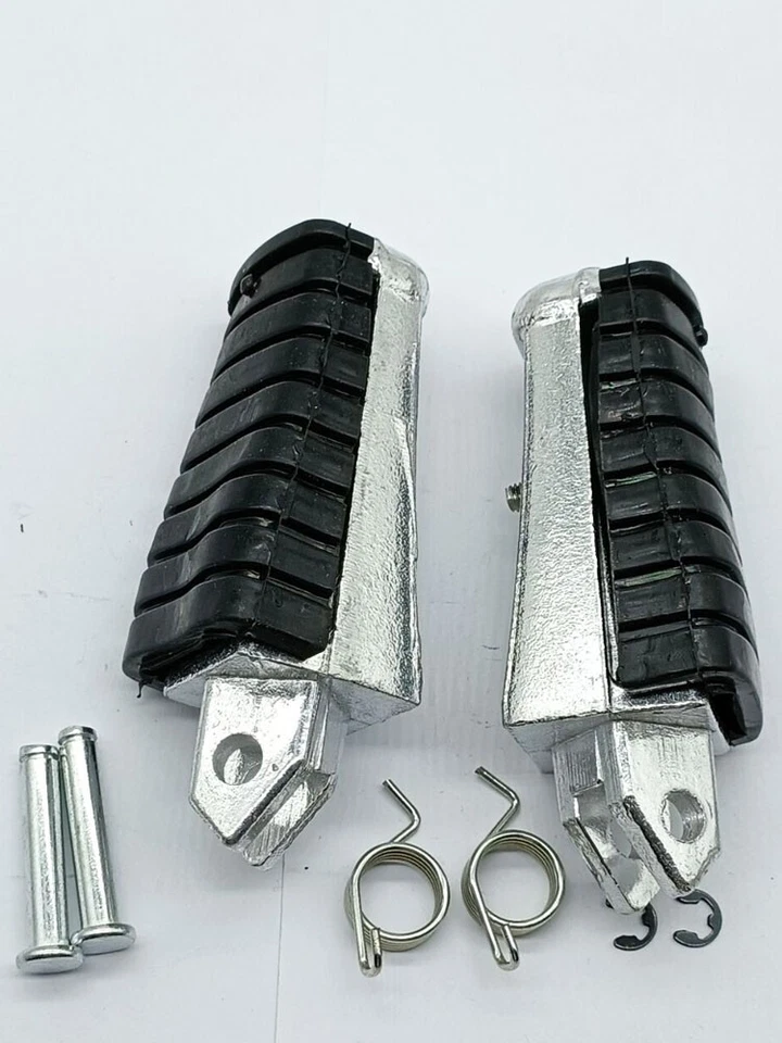 Reposapiés delantero estriberas para Yamaha XV500 Virago 500 1983 1984 1985 1986-1998 Foto 4 de 4