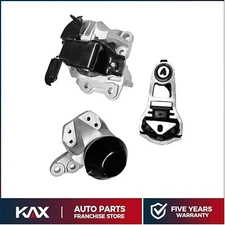 3x Motor Mount Kit for 11-15 Ford Explorer V6 3.5L Engine Automatic Trans