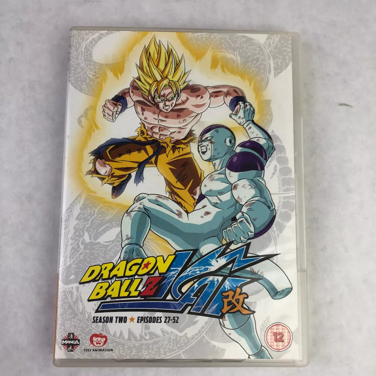 Dragon Ball Z Kai Season 2 Episodes 27-52 DVD 4 Disc Set Toei