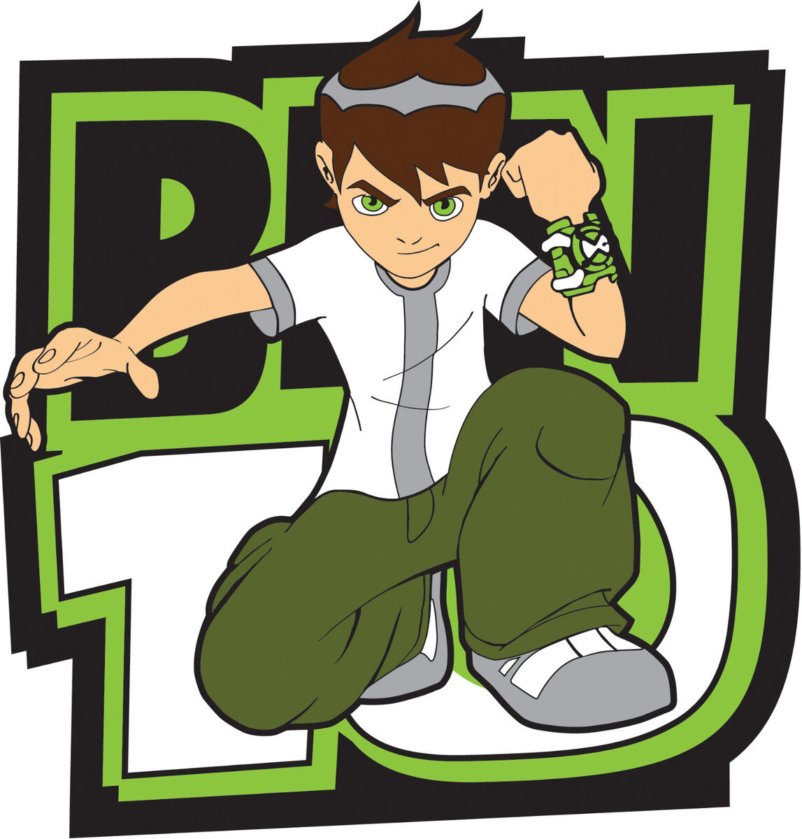 Ben 10 Aliens T Shirt Iron on Transfer Decal #2