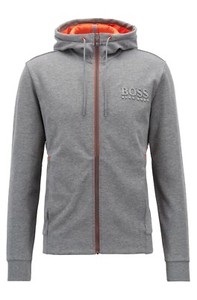 boss tracksuit grey