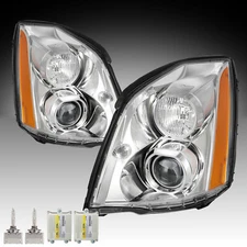 For 2006-2011 Cadillac DTS Projector Headlight HID/Xenon W/Bulbs&Ballast L+R