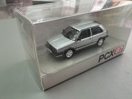 PCX 1/87 Plastic Car Model VW Golf II GTI Silver - Picture 2 of 4