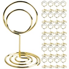 25PCS Table Number Holders Place Card Holders Photo Holder Wedding Centerpieces