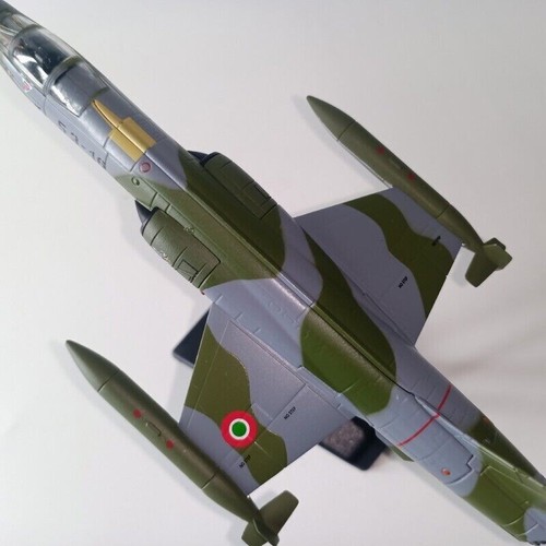 1:100 Lockheed F-104S ASA StarFighter Aircraft Model Diecast Military Collection - Picture 12 of 12