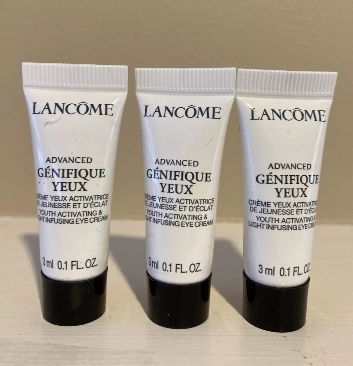 Lancome Advanced Genifique Yeux Youth Activating Smoothing Eye Cream .1ozx3