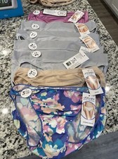 lot of 7 jockey womens bikini panty size 6