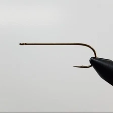 DAIICHI STREAMER FLY HOOK Style #2460 3x Long Aberdeen Style Round Bend Bronze