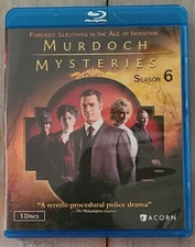 Murdoch Mysteries: Season 06 Blu-ray (2013) USED Very Good Condition