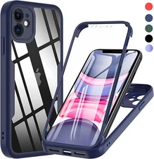 360° Full Body Screen Protector Case For iPhone 17 16 15 14 Pro Max 13 12 11 XS