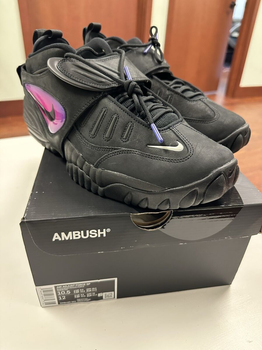 Size 10.5 - Nike Air Adjust Force x AMBUSH Black and Psychic
