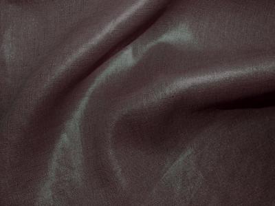 Toile de lin lavé Taupe-Étain : le tissu idéal pour rideaux occultants et décoration durable