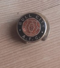 Hull City AFC old buttonhole badge